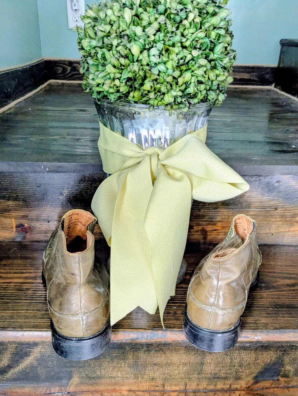 Barrow Forest Green Men's Dress Boots